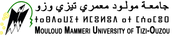 جامعة مولود معمري تيزي وزو logo