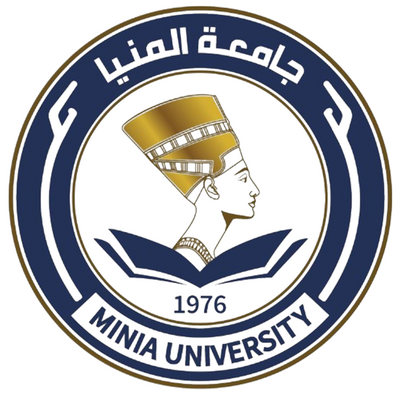 Minia University logo